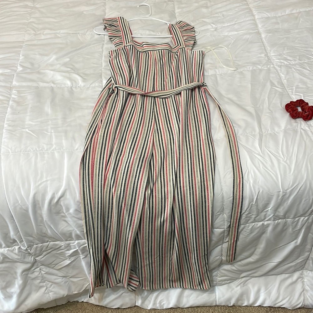 Multi color romper long.